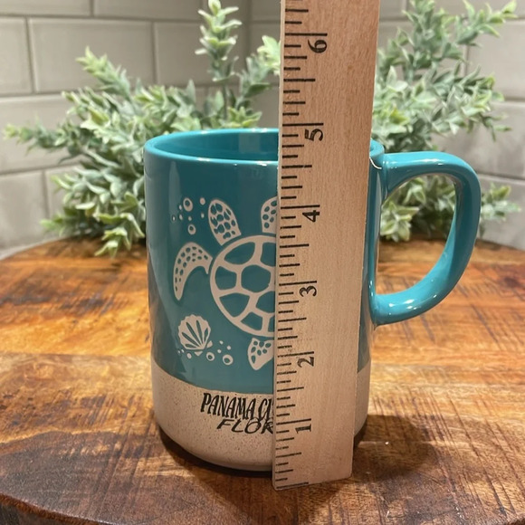Sea Turtle Mug Cup Panama City Beach Florida Never Used - Picture 6 of 7